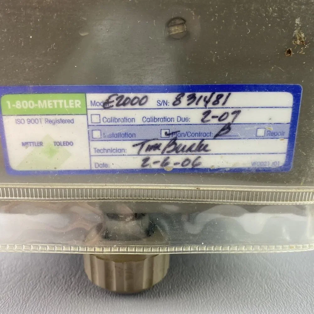 N/A mettler e2000